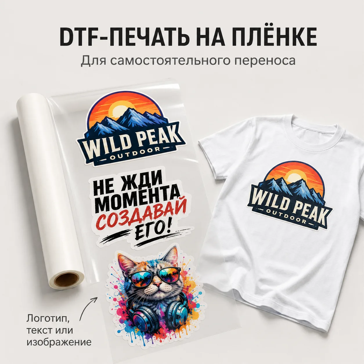 Вариант оформления: DTF-печать