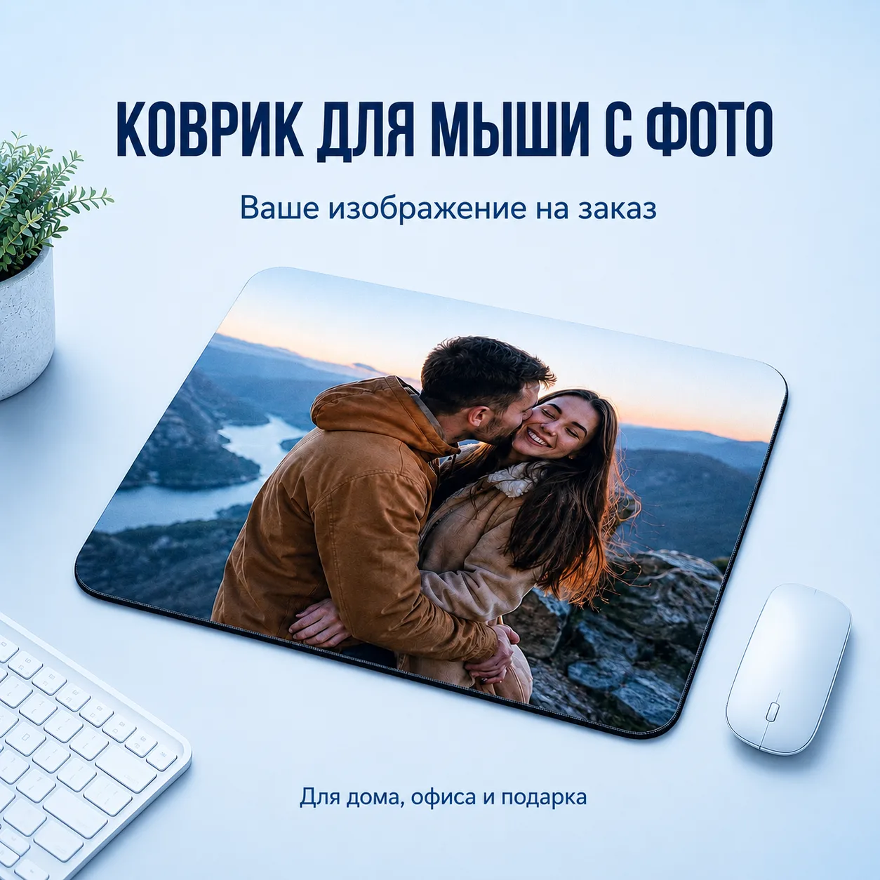 Вариант оформления: Коврик для мыши с фото