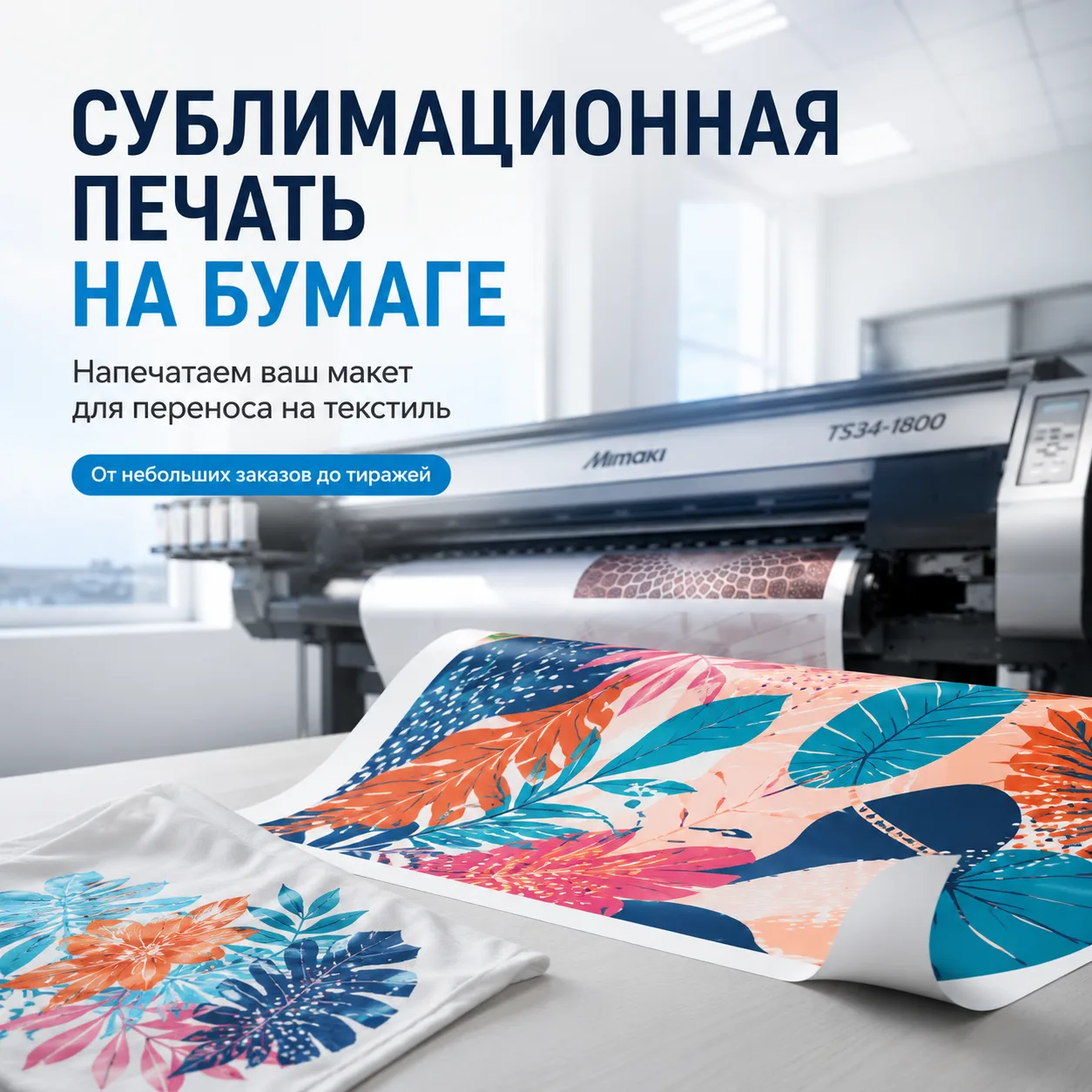 Вариант оформления: Сублимационная печать